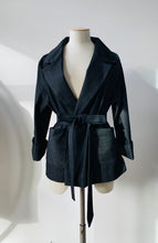 Load image into Gallery viewer, black denim jacket
